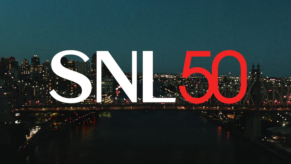 Le logo du Saturday Night Live pour les 50 ans du show